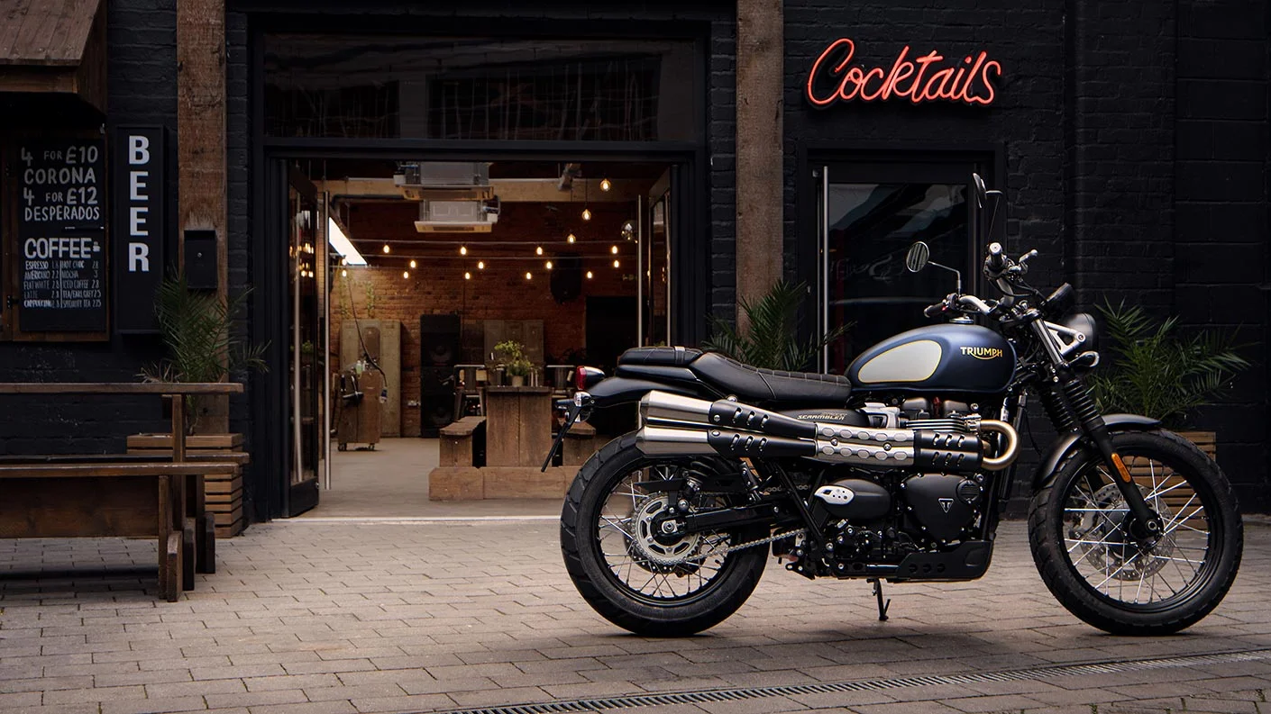 Triumph Street Scrambler Gold Line