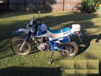 Suzuki DR 600 R Dakar 1987