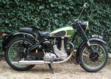 BSA 350 Plunger 1951