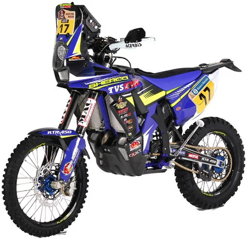TVS RTR 450 AT Dakar 2016
