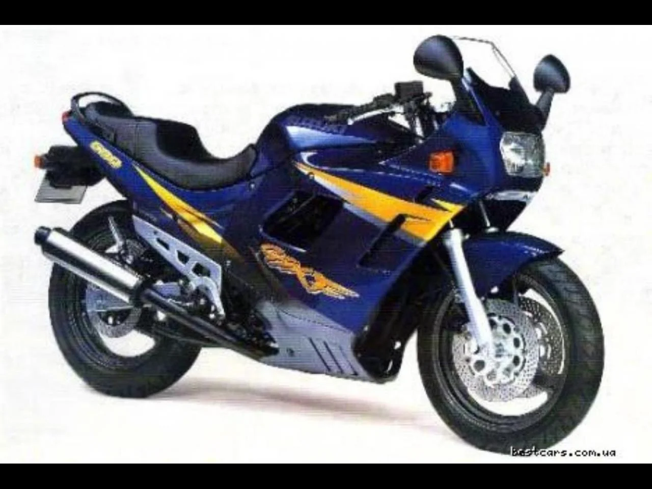 Suzuki GSX 600 F (reduced effect #2) 1989