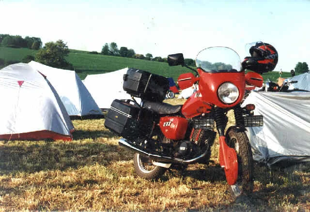 MuZ ETZ 251 (with sidecar) 1990