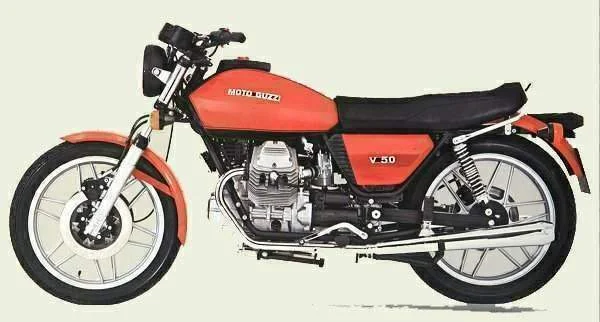 Moto Guzzi V 50 1977