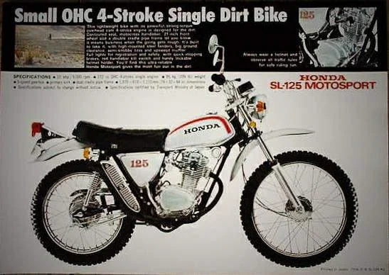Honda SL 125 S 1974