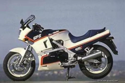 Kawasaki GPX 600 R (reduced effect #2) 1990