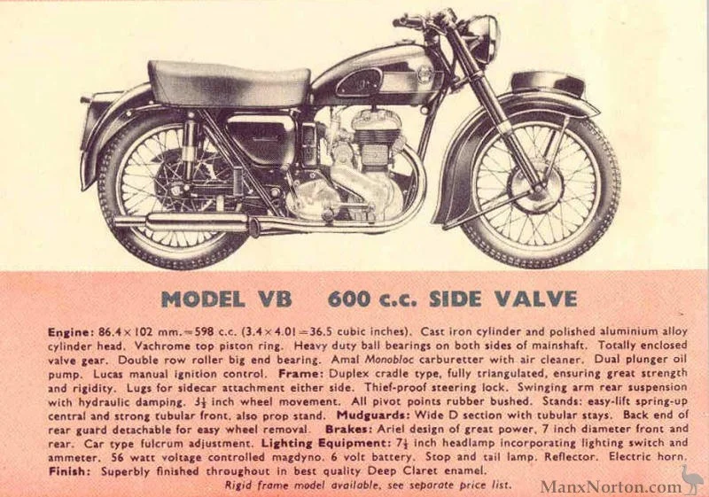 Ariel VB 600