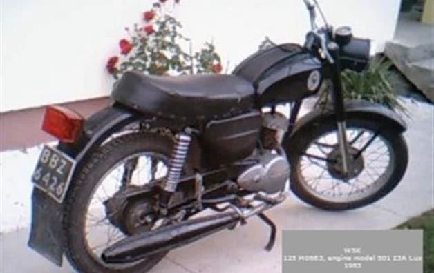 WSK 125 M06B3, engine model S01 Z3A Lux