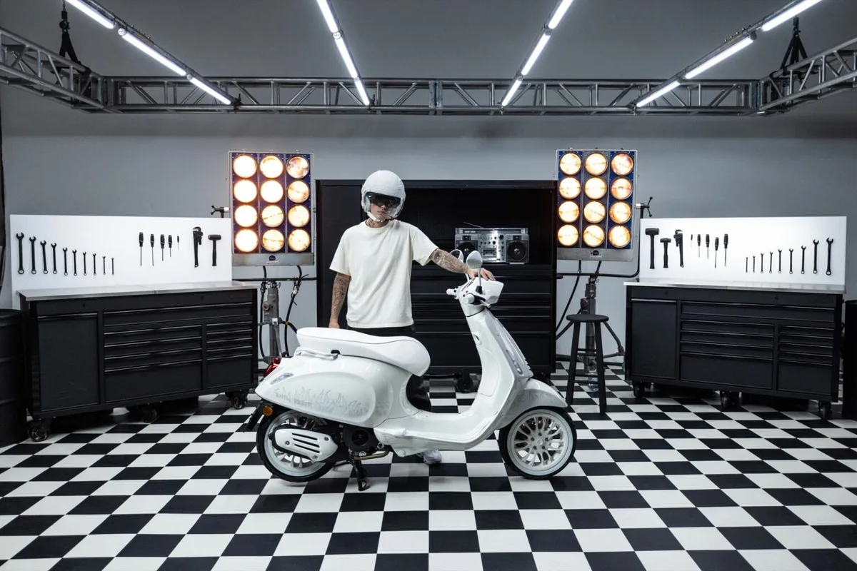 Vespa Justin Bieber 