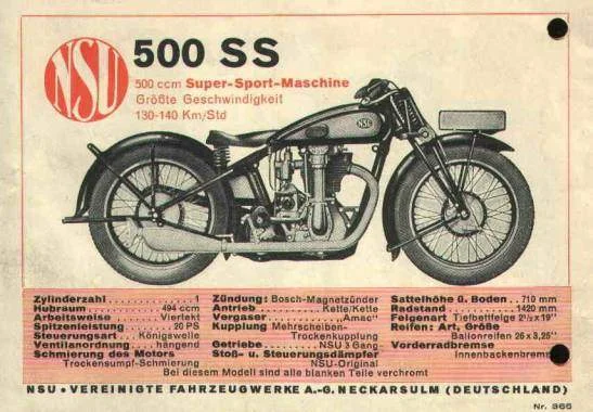 NSU 501 SS