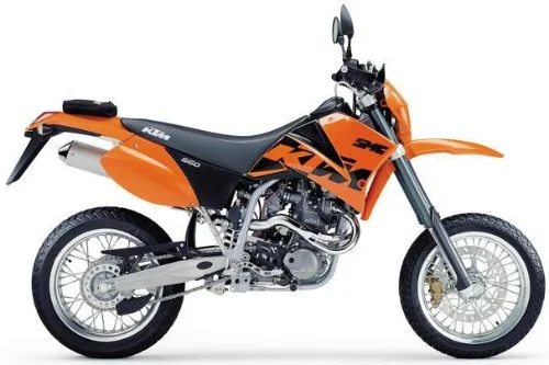 KTM 660 Supermoto Factory Replica
