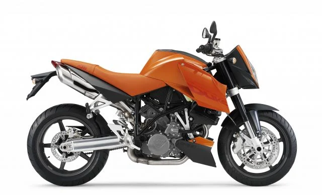 KTM 990 Superduke Orange