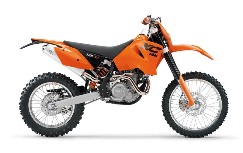 KTM 525 XC Desert Racing