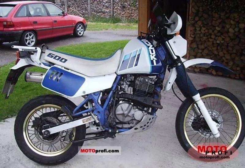 Suzuki DR 600 R Dakar (reduced effect)