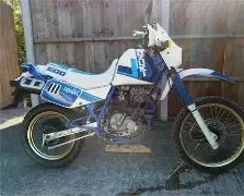 Suzuki DR 600 S (reduced effect)