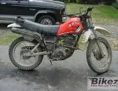 Yamaha XT 550 (reduced effect)