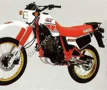 Yamaha XT 600 Z Ténéré (reduced effect)