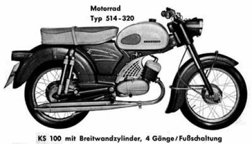 Zundapp 514-320 KS 100 1965