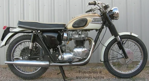 Triumph Bonneville T120C Street Scrambler 1964