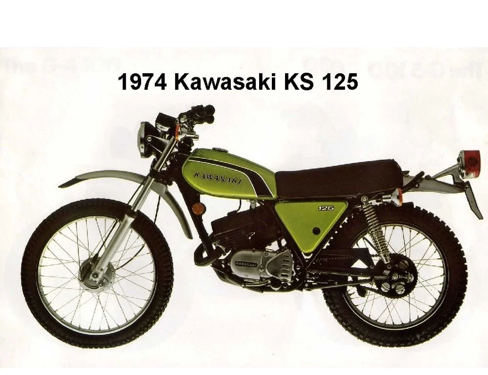 Kawasaki 125 KS 1974