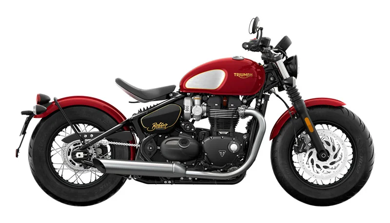 Triumph Bonneville Bobber Gold Line