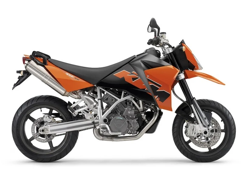 KTM 950 Supermoto Orange