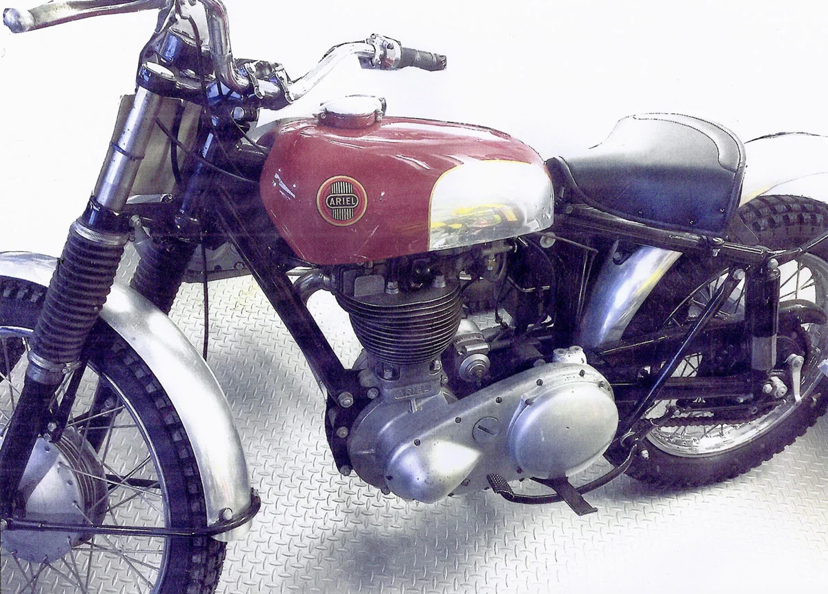 Ariel HT5 500 Trials 1958