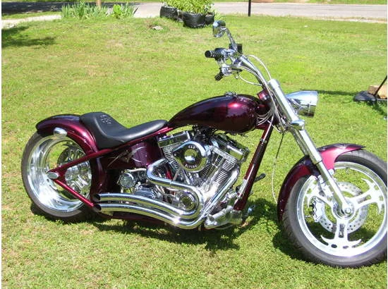 Titan Sidewinder Rubber Mount Chopper