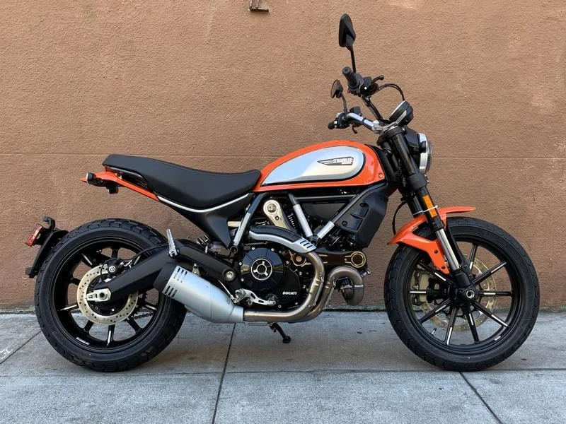 Ducati Scrambler Tangerine Icon